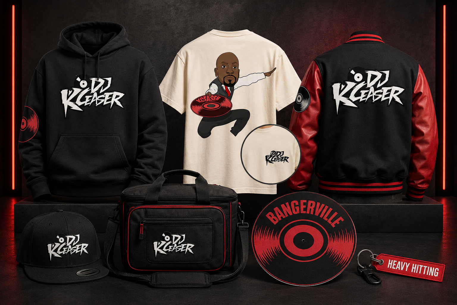 DJ KCeaser merchandise collection